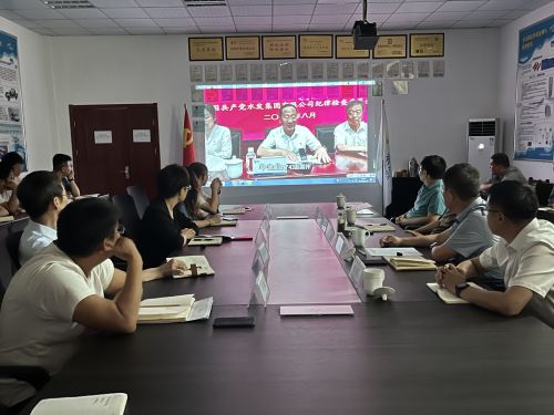 【河海水文】水發(fā)水控集團(tuán)黨委委員、紀(jì)委書記王高升到河海公司全面從嚴(yán)治黨、黨風(fēng)廉政建設(shè)專題調(diào)研 (1).jpg